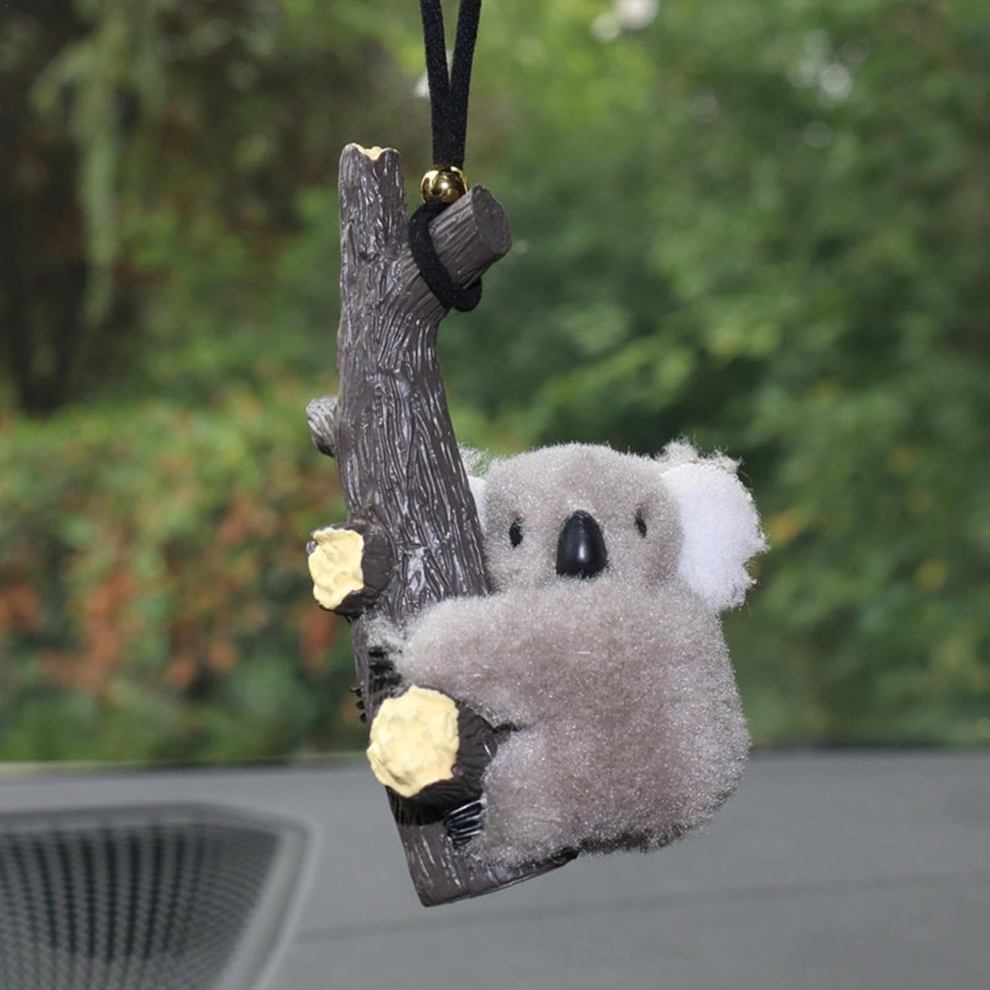 YOURKARTS.COM Cute Cartoon Hanging Ornament for Car | Rear View Mirror Pendant | Swing Accessory for Car, Home, Office, Gardening & Gifts (Koala)