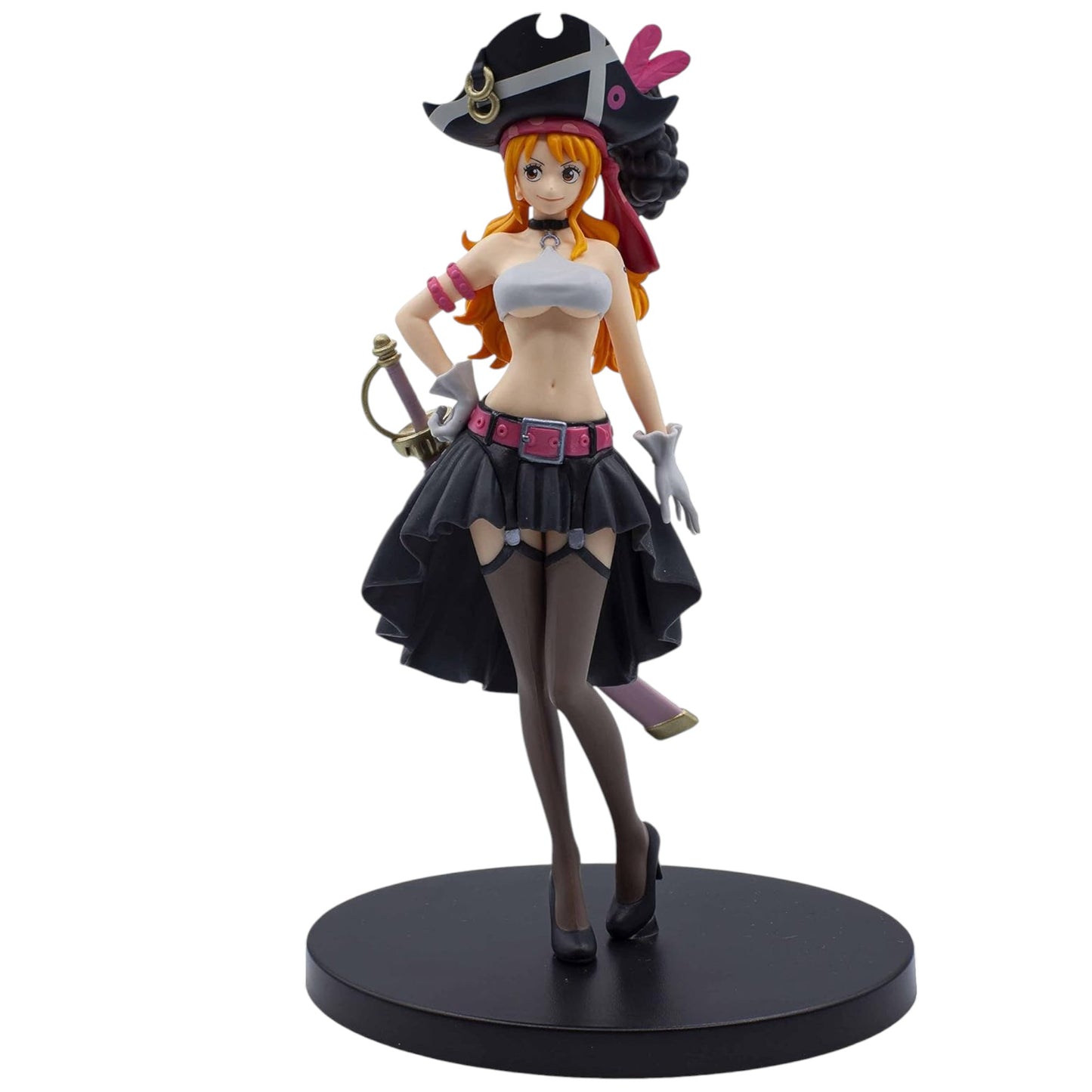 YOURKARTS.COM Car Decoration PVC Model 19cm One Piece - DXF Action Figure-The Grandline Lady - vol.3 Nami