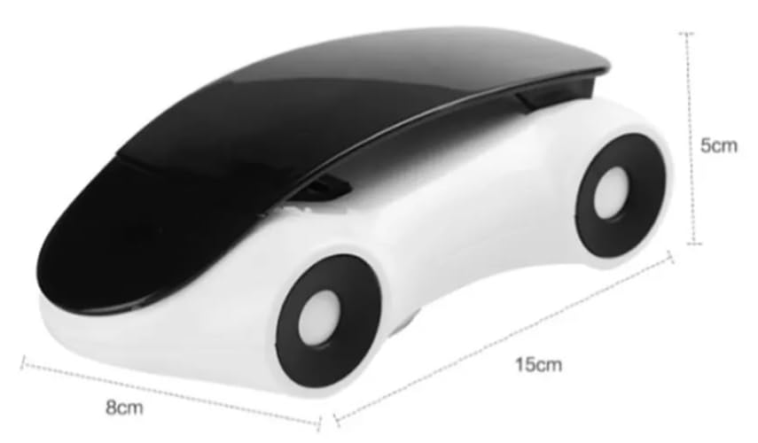 YOURKARTS.COM Car Shape Mobile Holder – Black, 15x5 cm Car Dashboard Cell Phone Mount Bracket (Black Color)