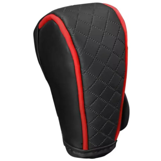 YOURKARTS.COM Car Gear Knob Cover, Protective, Premium Material, Universal Fit, Stylish Design (Black)