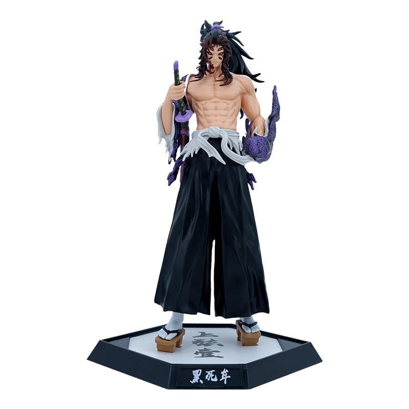 Demon Slayer Anime Character Action Figure, Red Battle Form, 29 cm Height, Collectible Statue
