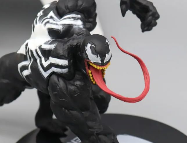 YOURKARTS.COM Car Decoration PVC Model 13cm Large Size Famous Superhero & Comic Character Action Figure (Venom)
