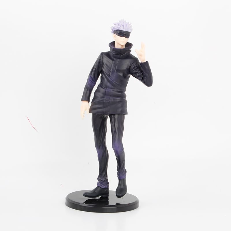 Anime Character Figurine, 19cm Black Jujitsu Outfit, PVC Model