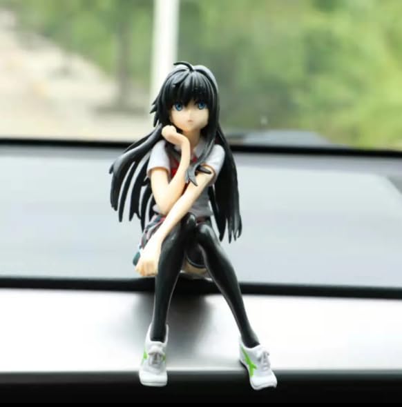 YOURKARTS.COM Car Decoration – Famous Anime Character Yuki Accessories for Center Console and Dashboard
