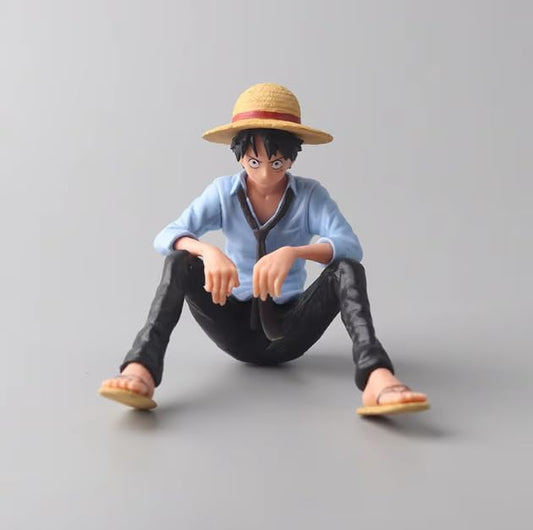 YOURKARTS.COM Car Decoration – Famous Anime Character Luffy Accessories for Center Console and Dashboard