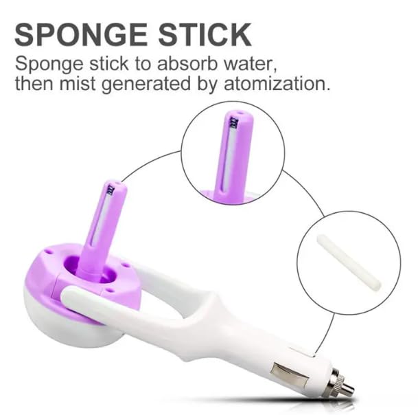 YOURKARTS.COM Car Air Purifier Humidifier, Aroma Diffuser, Essential Oil Diffuser, 10 cm