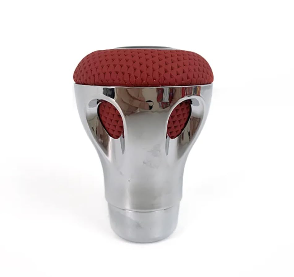 YOURKARTS.COM Gear Shift Knob - Red and Navy Blue, Universal Fit with Adapters and Installation Kit (0577)