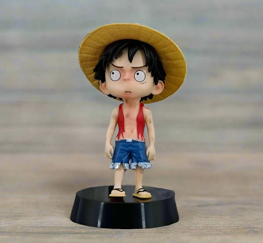 YOURKARTS.COM Anime Characters Naruto and Luffy for car Dashboard Office Desk, Home Décor, Unique Decoration for Car Interiors