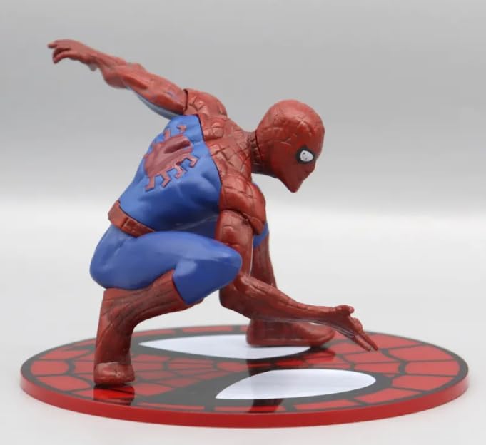 YOURKARTS.COM Car Decoration PVC Model 13cm Large Size Famous Superhero & Comic Character Action Figure (Spider-Man)
