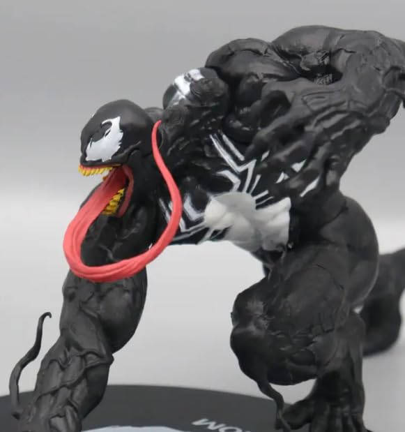 YOURKARTS.COM Car Decoration PVC Model 13cm Large Size Famous Superhero & Comic Character Action Figure (Venom)