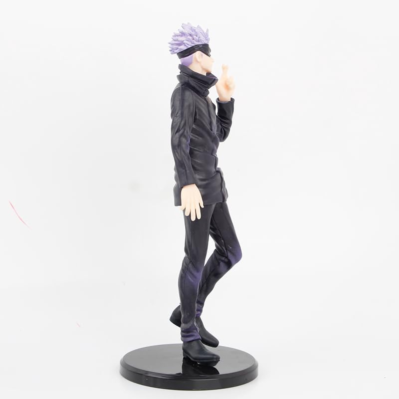 Anime Character Figurine, 19cm Black Jujitsu Outfit, PVC Model