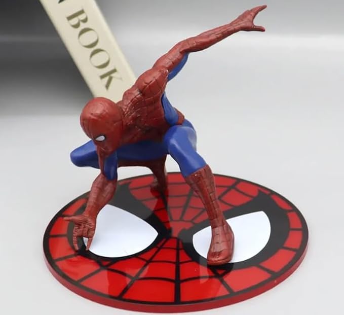 YOURKARTS.COM Car Decoration PVC Model 13cm Large Size Famous Superhero & Comic Character Action Figure (Spider-Man)