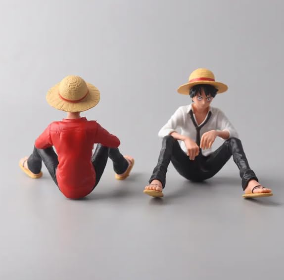 YOURKARTS.COM Car Decoration – Famous Anime Character Luffy Accessories for Center Console and Dashboard