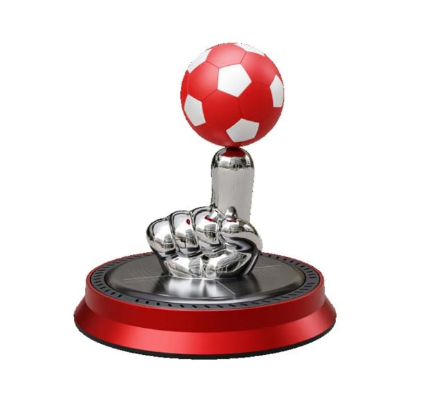 YOURKARTS.COM Football Solar Car Freshener, Ocean Fragrance, Rotating Ball