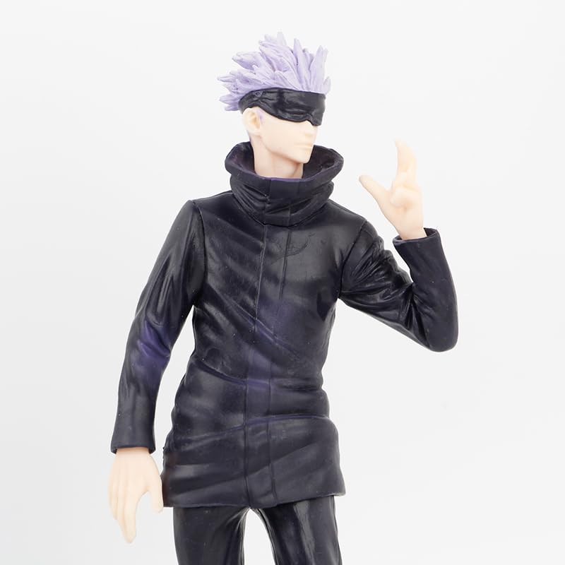 Anime Character Figurine, 19cm Black Jujitsu Outfit, PVC Model