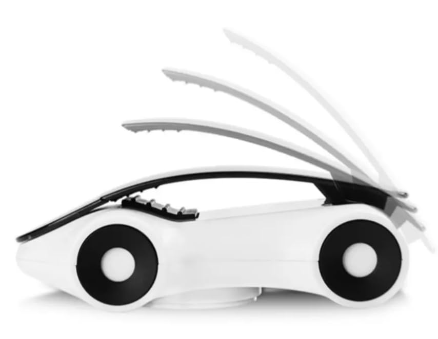 YOURKARTS.COM Car Shape Mobile Holder – Black, 15x5 cm Car Dashboard Cell Phone Mount Bracket (Black Color)