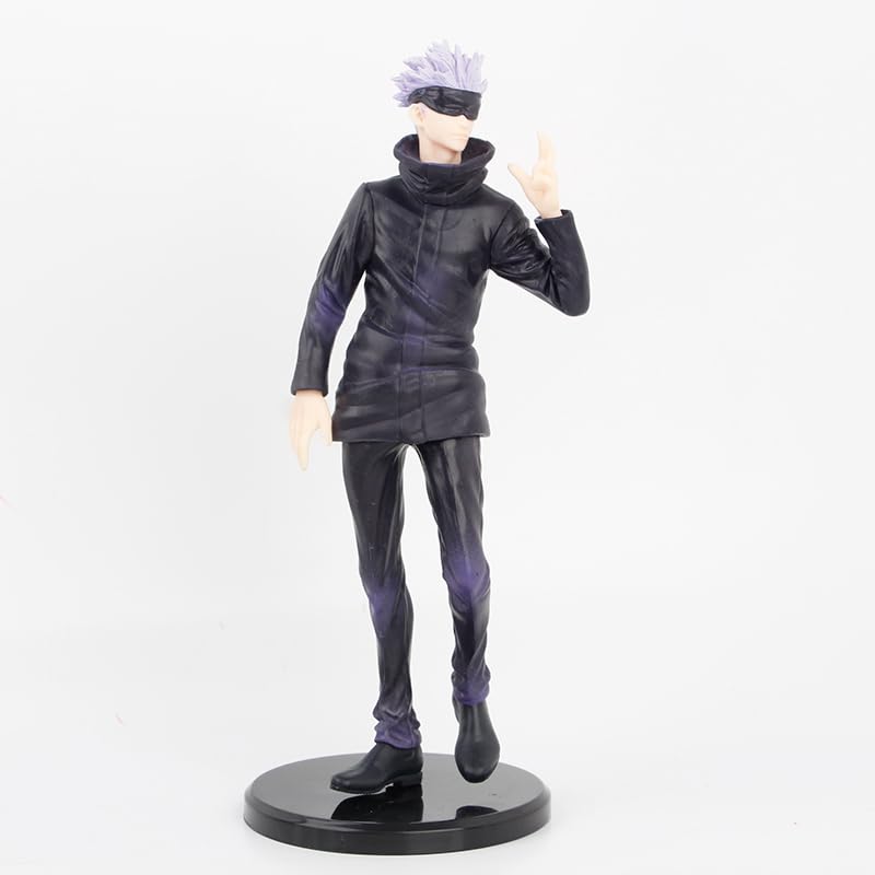 Anime Character Figurine, 19cm Black Jujitsu Outfit, PVC Model