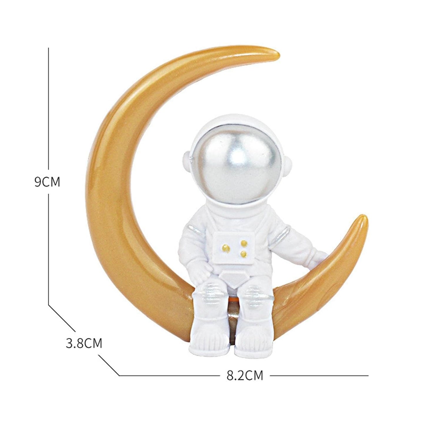 YOURKARTS.COM Astronaut Dashboard Figure, Car Interior Decor, Office Paperweight, Decorative Ornament (1)