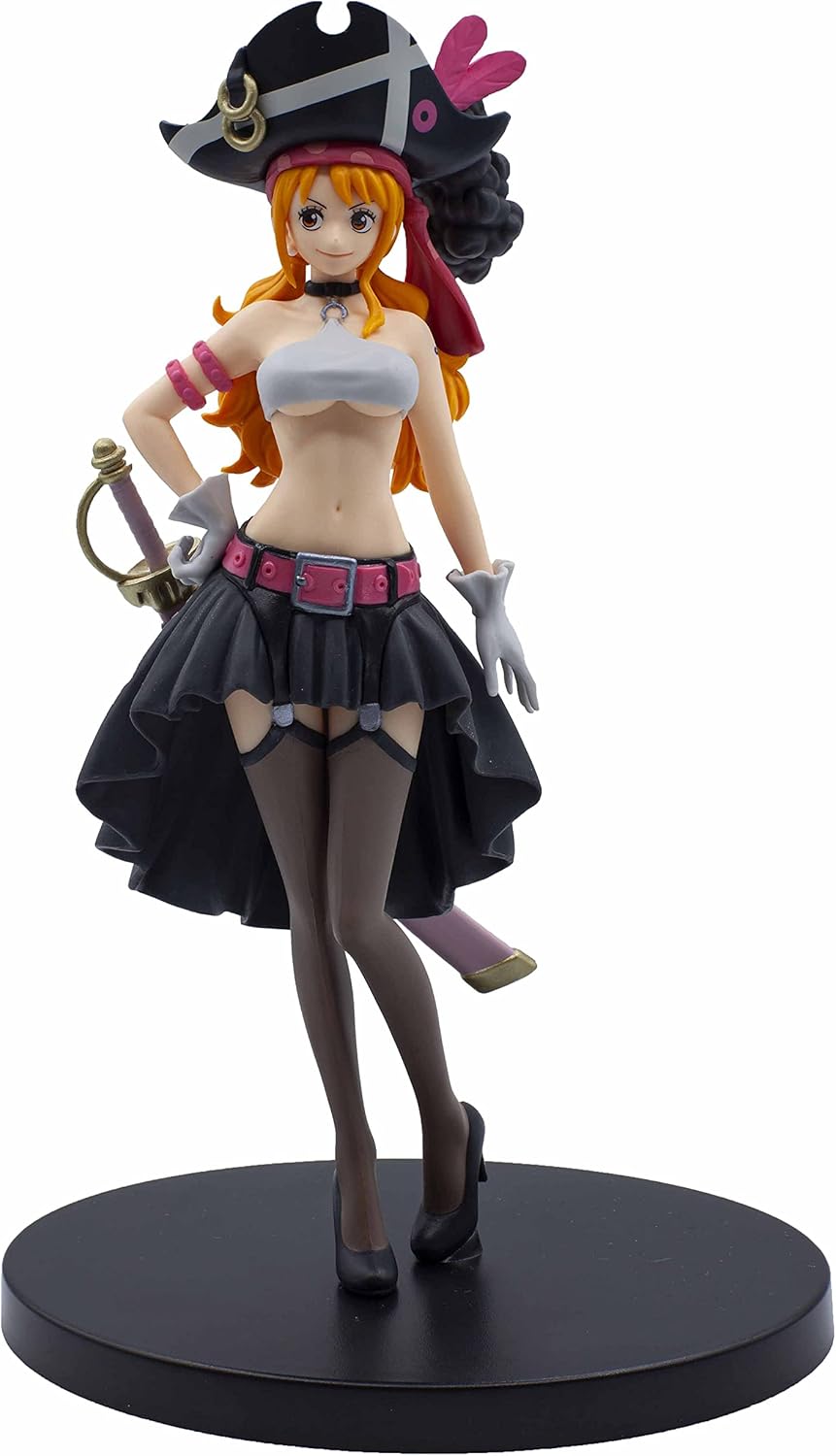 YOURKARTS.COM Car Decoration PVC Model 19cm One Piece - DXF Action Figure-The Grandline Lady - vol.3 Nami