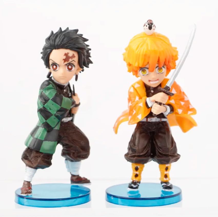 YOURKARTS.COM Car Decoration – Famous Anime Character Demon Slayer Accessories for Center Console and Dashboard