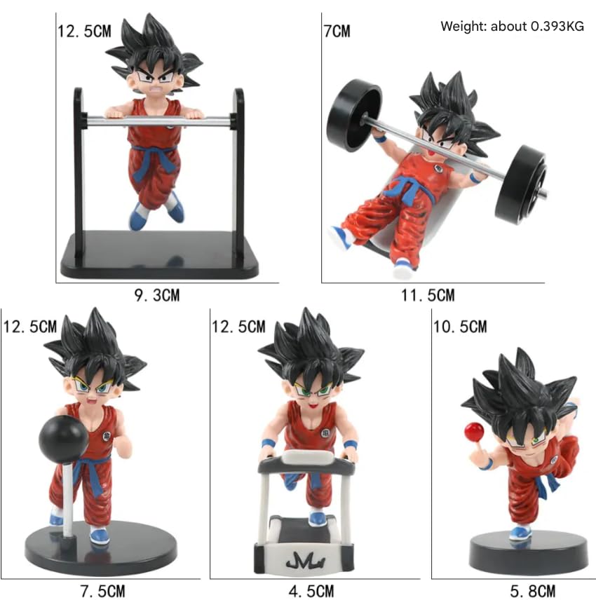 YOURKARTS.COM Car Decoration – Strongest Anime Character Super Saiyan God Figurine for Center Console and Dashboard Accessories (Boxing)