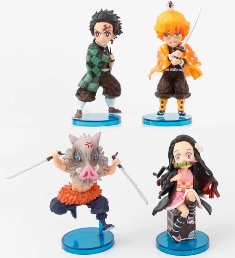 YOURKARTS.COM Car Decoration – Famous Anime Character Demon Slayer Accessories for Center Console and Dashboard