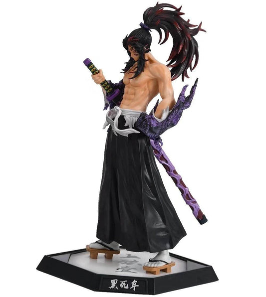 Demon Slayer Anime Character Action Figure, Red Battle Form, 29 cm Height, Collectible Statue
