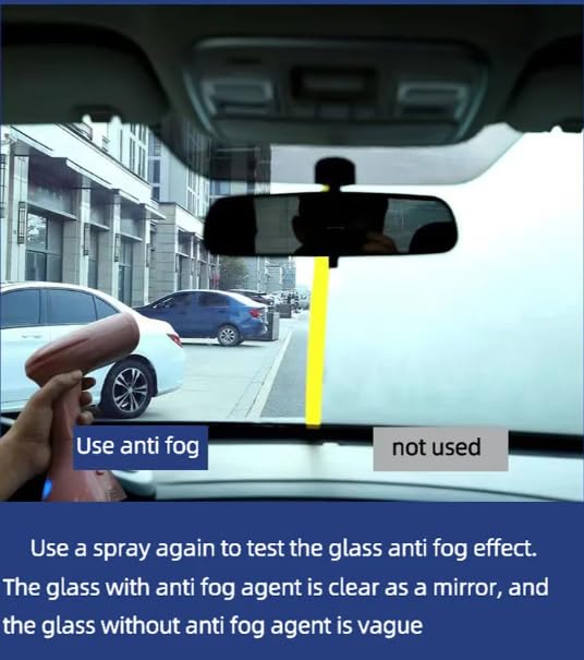 YOURKARTS.COM Car Cleaning Rainproof Nano Hydrophobic Coating | Glass Hydrophobic Coating Auto Window Cleaner | Glass Anti-Fog Agent