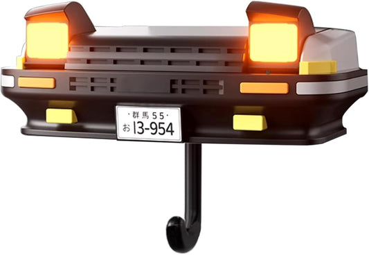 YOURKARTS.COM Toyota Trueno Car Shape Keychain Hanger with Light-Up Headlights | Wall Mount Key Holder | Auto Lights On When Keys Are Hung | Home & Office Organizer