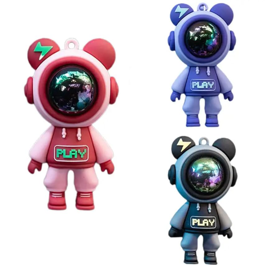 YOURKARTS.COM Car AC Vent Perfume - Unique Astronaut design, Car Air Freshener Random colors 2-Pack