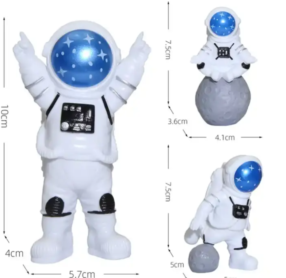 YOURKARTS.COM Astronaut Dashboard Figure, Car Interior Decor, Office Paperweight, Decorative Ornament