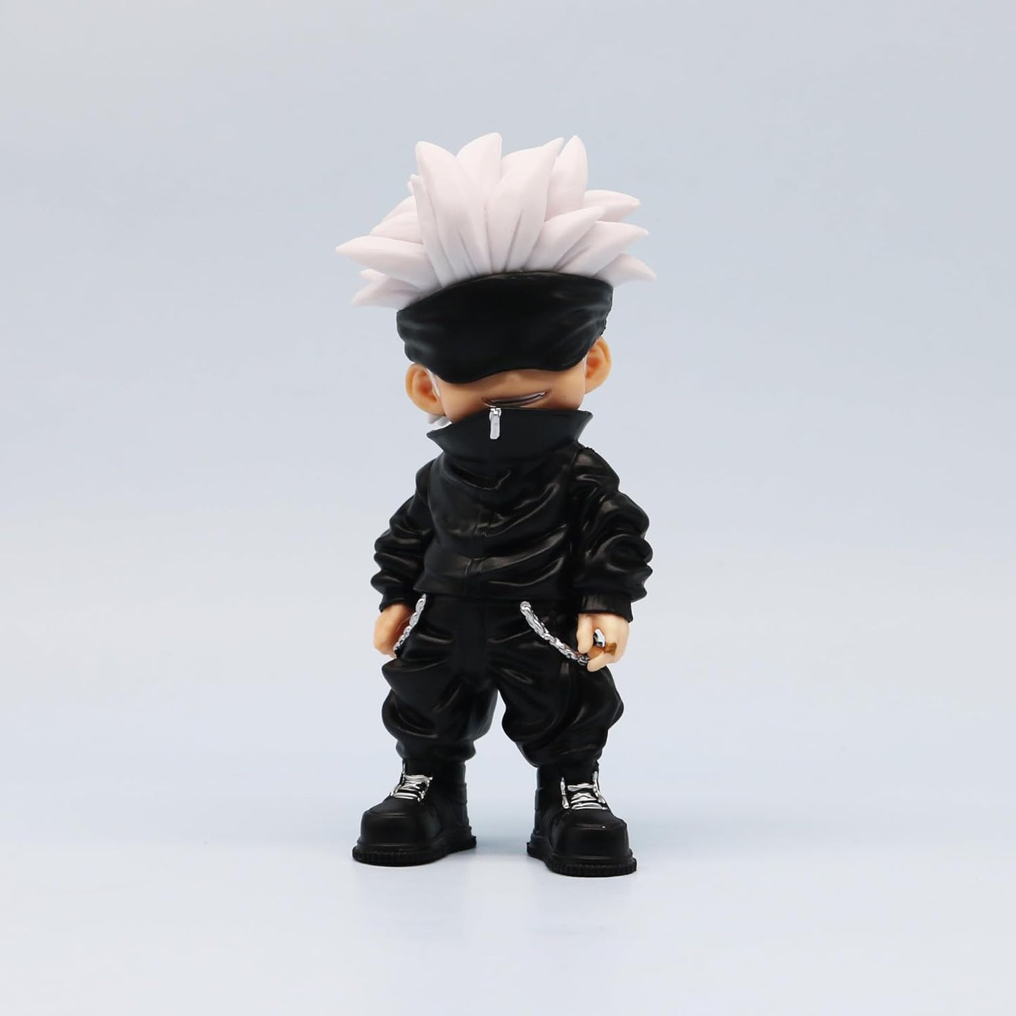 Anime Character Figurine, 10cm Black Jujitsu Outfit, PVC Model