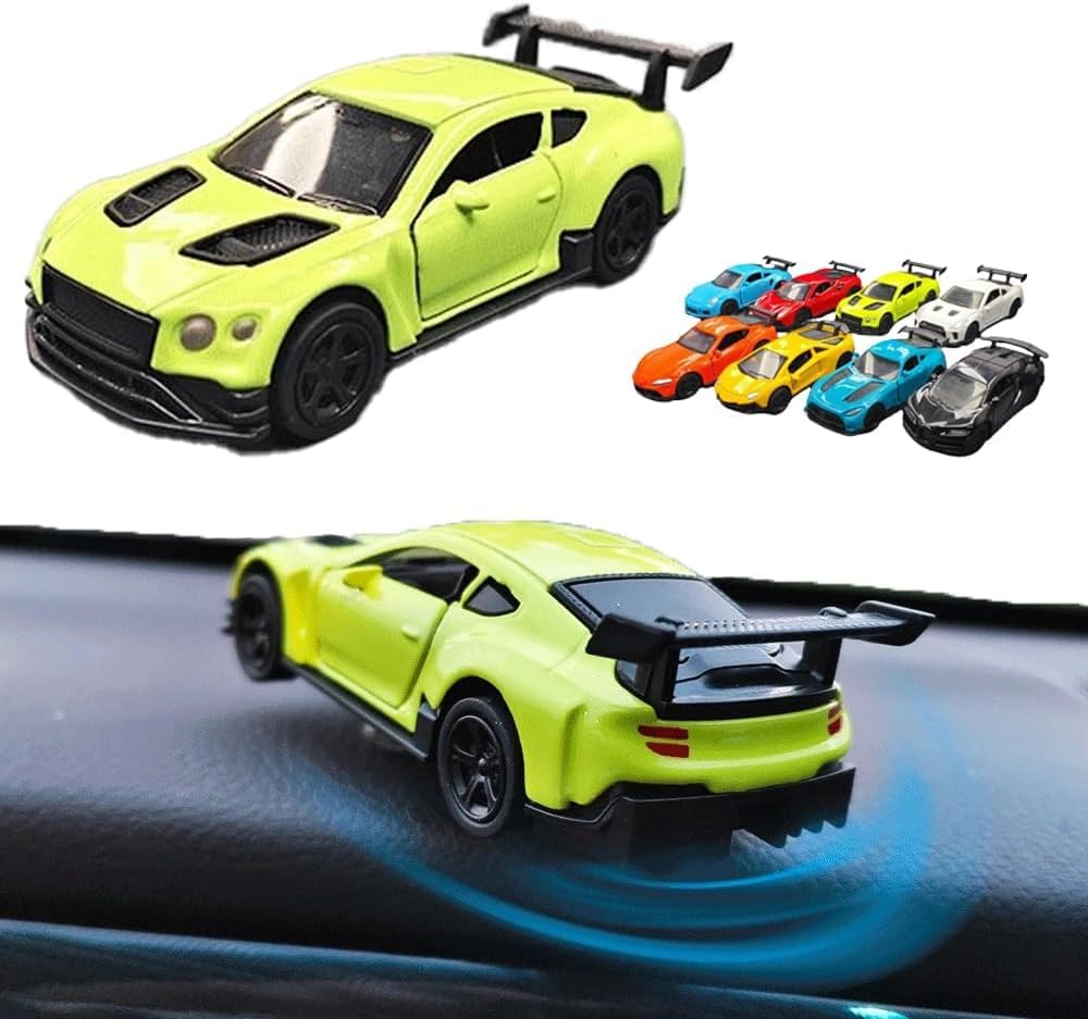 YOURKARTS.COM Car Dashboard Display Stand with Rotating Base, Die-Cast Model Car Spinner Toy