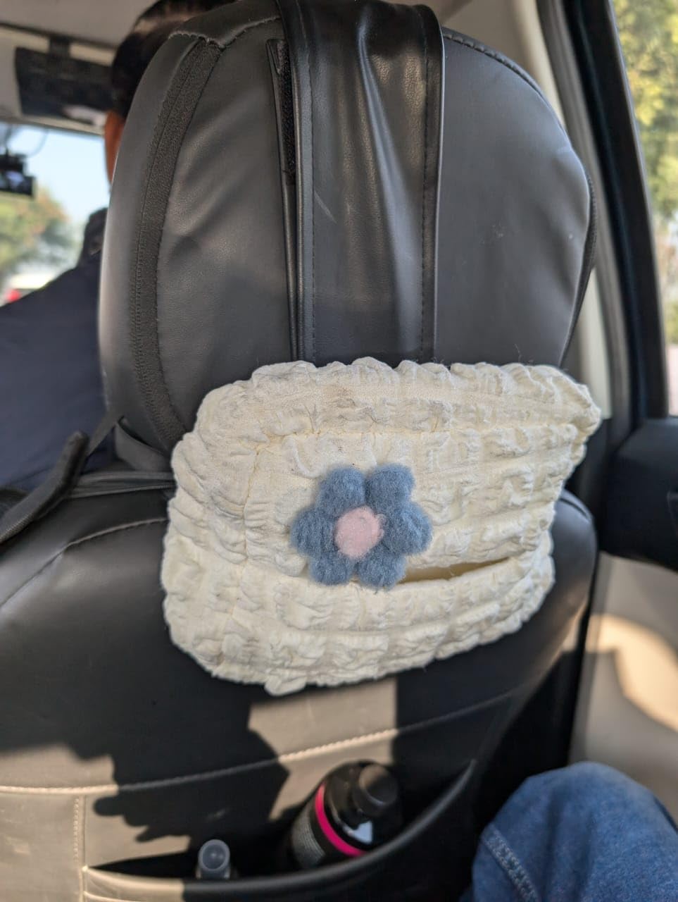 YOURKARTS.COM Flower Tissue Holder| Beautiful Tissue Holder for Car Interiors