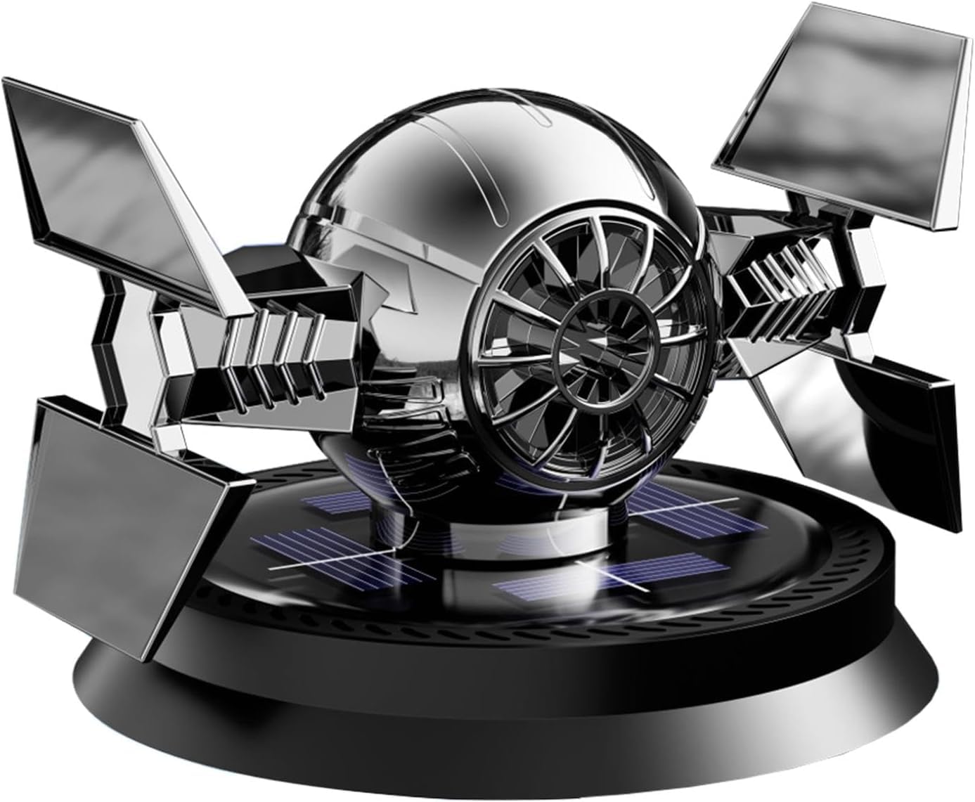 YOURKARTS.COM Car Solar Aroma Therapy | Solar Powered Aromatherapy with Mecha Design Air Freshener Accessories | 360° Fragrance Diffusion Rotation for Car, Home, Living Room