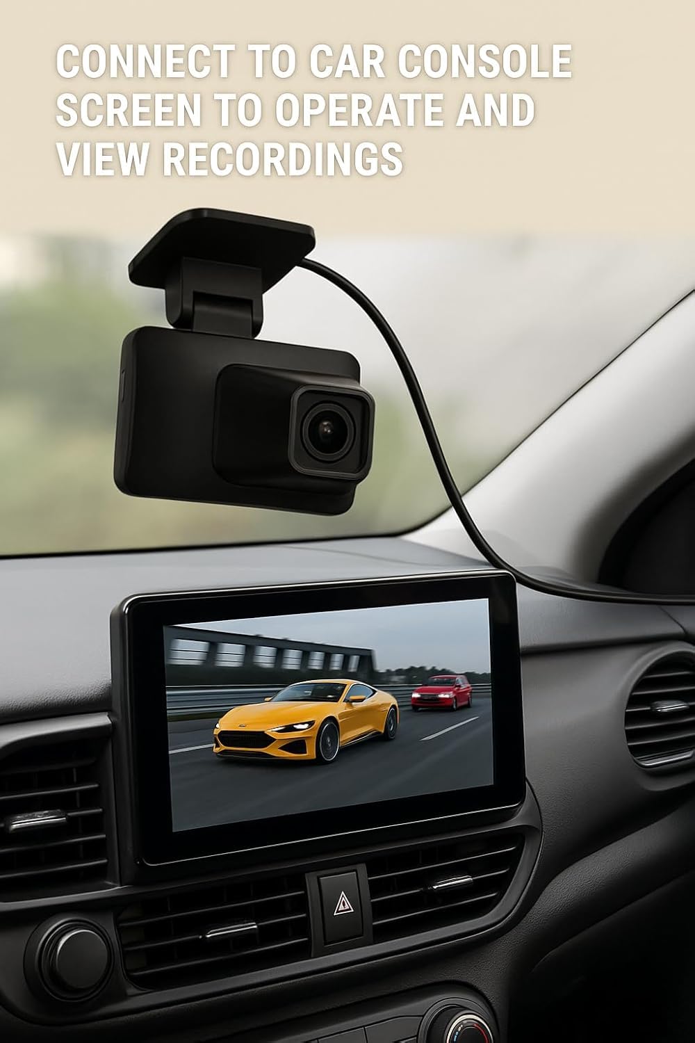 YOURKARTS.COM T968 Pro Dual Dash Camera – Full HD 1080P + 720P Front & Rear Camera with 3-Inch IPS Display,G-Sensor, and Night Vision-18 Months Warranty