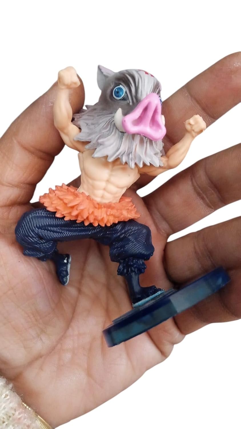 YOURKARTS.COM Car Decoration – Famous Anime Character Demon Slayer Accessories for Center Console and Dashboard