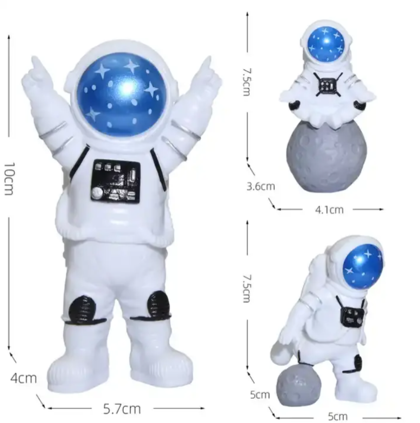 YOURKARTS.COM Astronaut Dashboard Figure, Car Interior Decor, Office Paperweight, Decorative Ornament