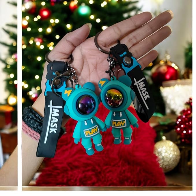 YOURKARTS.COM Cool Sneakers Shoes Keychain Set - Multicolour Miniature Figurines with Accessories, for Bikes, Cars, Bags, Decorative Use