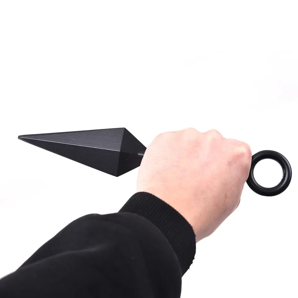 YOURKARTS.COM Ninja Weapon Kunai Set – Pack of 3 Japanese Toy Weapons for Cosplay & Decoration