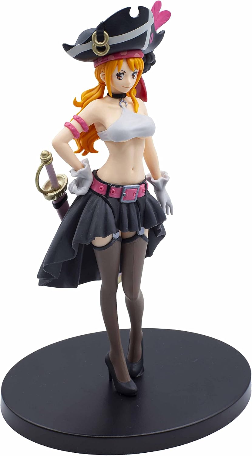 YOURKARTS.COM Car Decoration PVC Model 19cm One Piece - DXF Action Figure-The Grandline Lady - vol.3 Nami