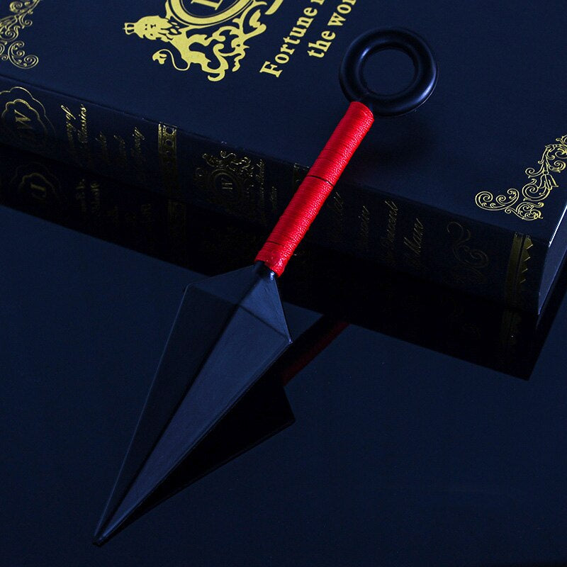 YOURKARTS.COM Ninja Weapon Kunai Set – Pack of 3 Japanese Toy Weapons for Cosplay & Decoration
