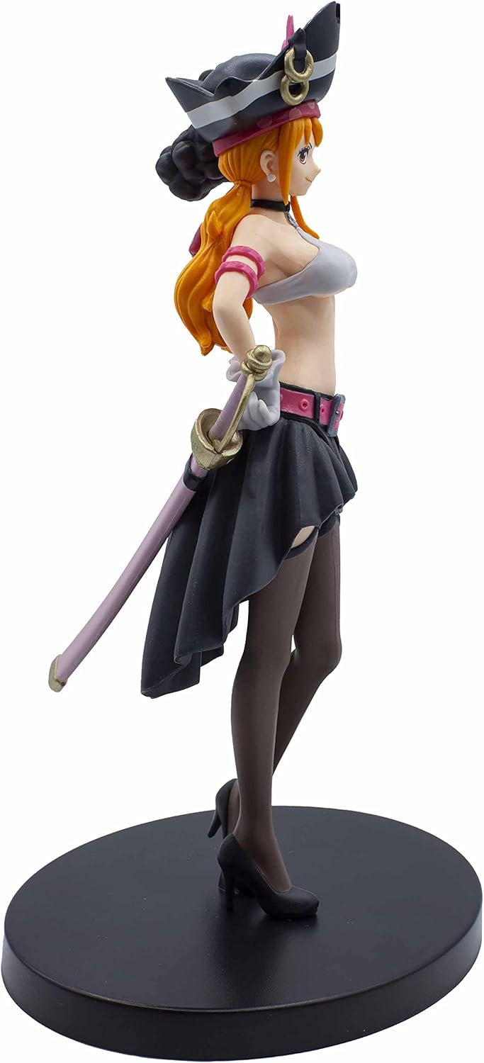 YOURKARTS.COM Car Decoration PVC Model 19cm One Piece - DXF Action Figure-The Grandline Lady - vol.3 Nami