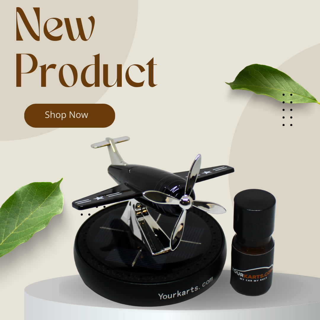 Solar Metal aeroplane glider 2024 car perfume
