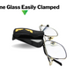 Glasses Holder for Car Sun Visor (Pack of 2)