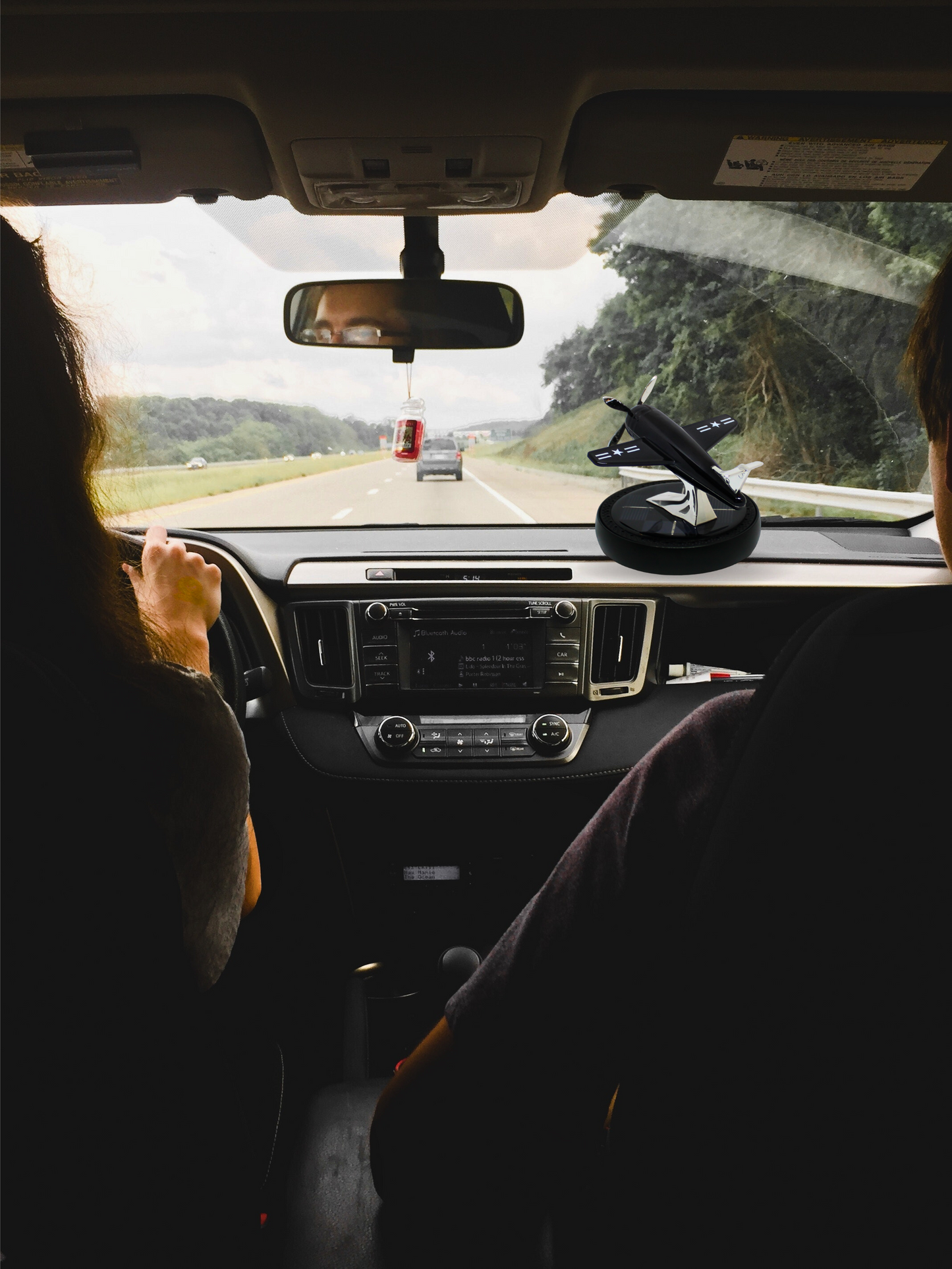 Solar Metal aeroplane glider 2024 car perfume