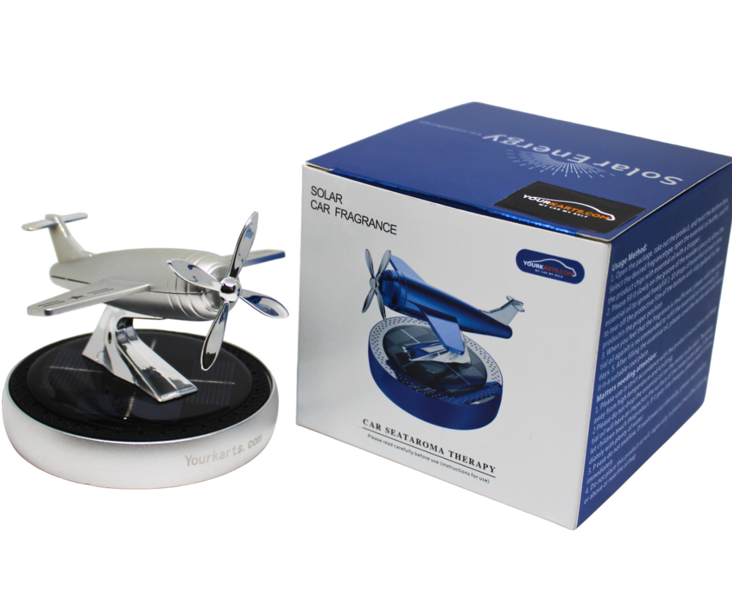 Solar Metal aeroplane glider 2024 car perfume