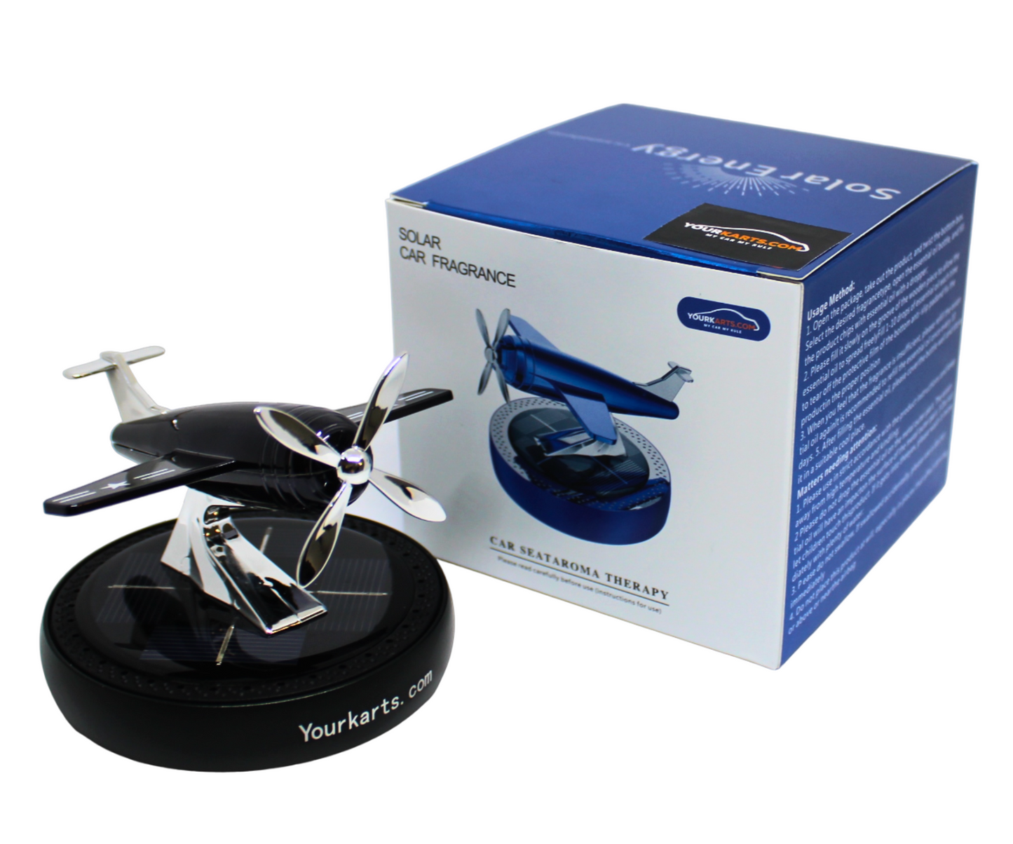 Solar Metal aeroplane glider 2024 car perfume