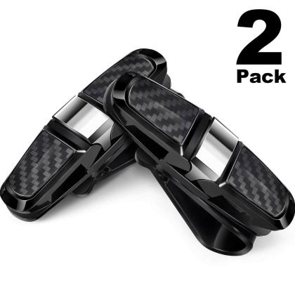 Glasses Holder for Car Sun Visor (Pack of 2)