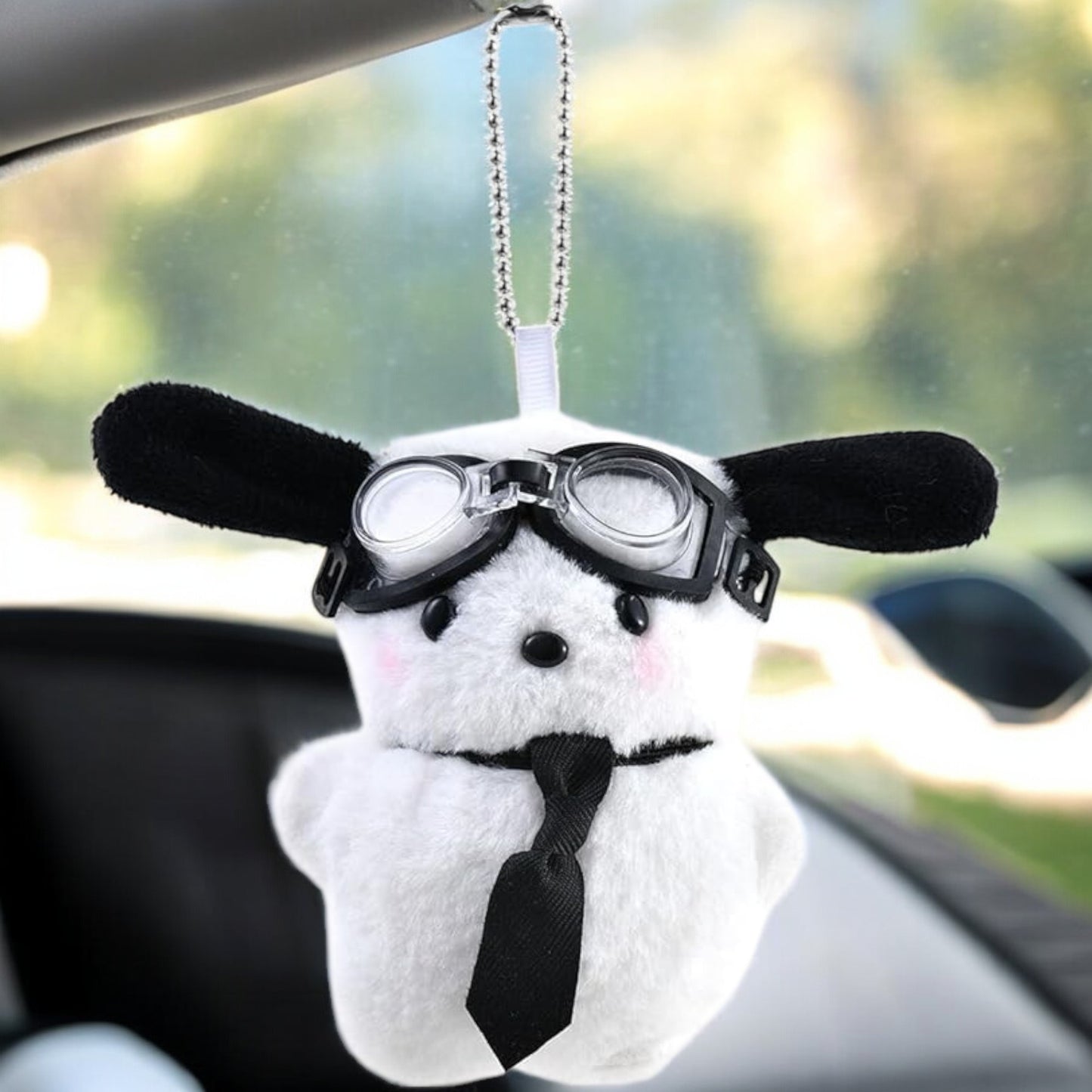 YOURKARTS.COM Car Dashboard Decoration β Fun & Unique Car Ornament (Bunny)
